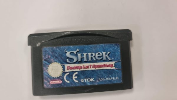 SHREK SWAMP KART SPEEDWAY GBA