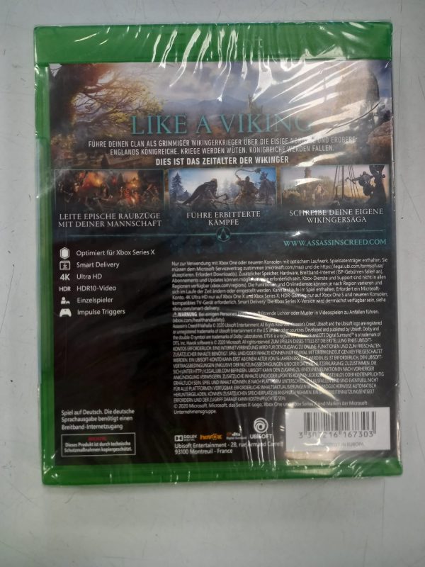 ASSASSINS CREED VALHALLA XBOX ONE ALEMAN - Imagen 2