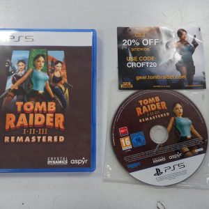 TOMB  RAIDER I-II-III REMASTERED  PS5