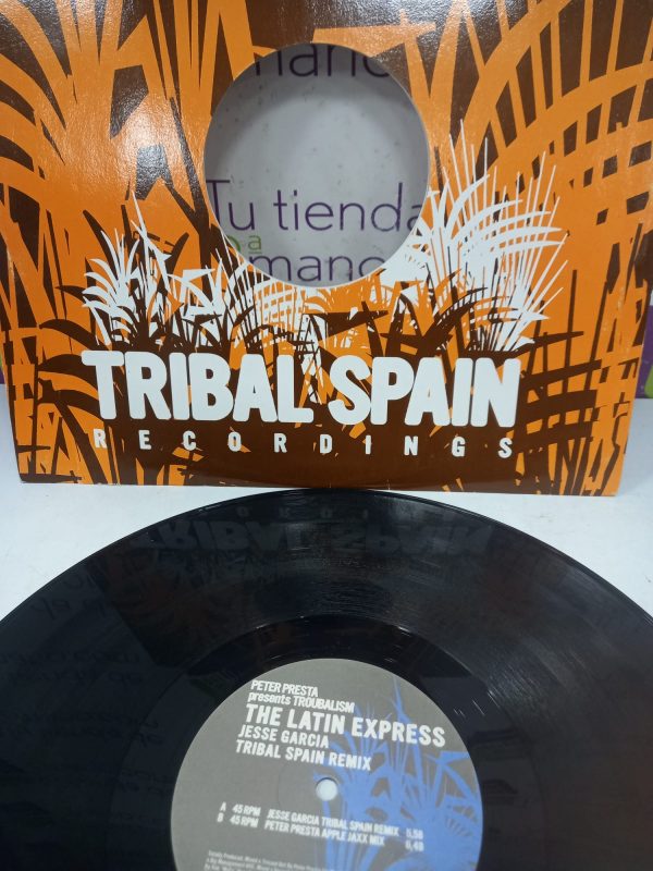 VINILO THE LATIN EXPRESS TRIBAL SPAIN - Imagen 2