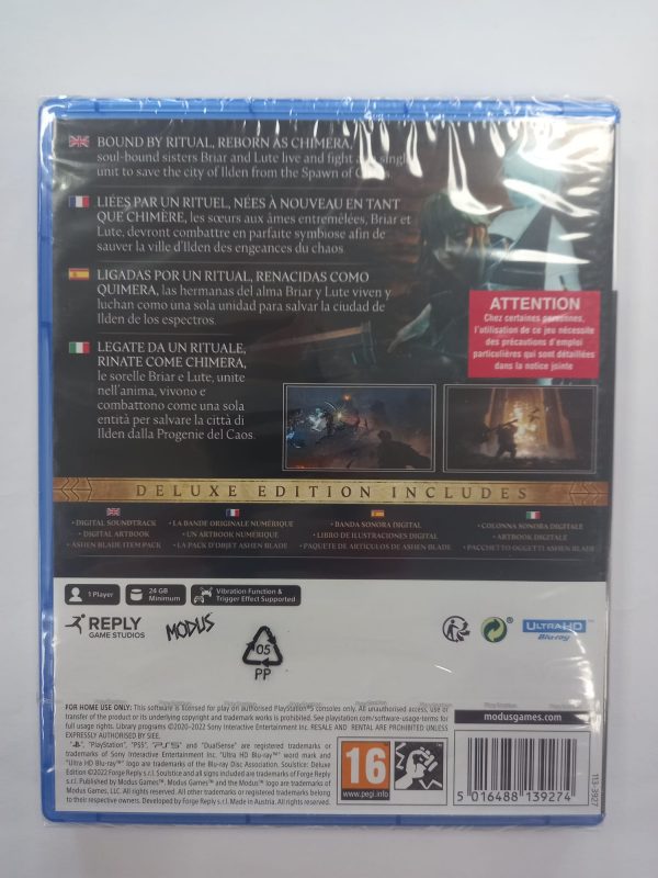 SOULSTICE PS5 DELUXE EDITION (PRECINTADO) - Imagen 2