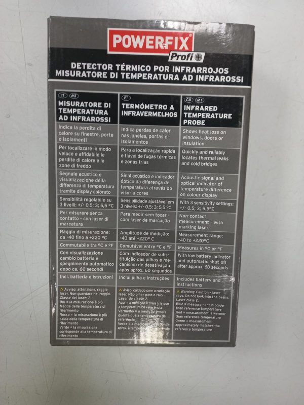 PISTOLA TEMPERATURA POWERFIX - Imagen 3