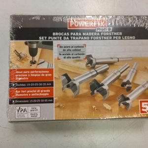 SET BROCAS MADERA POWERFIX X5