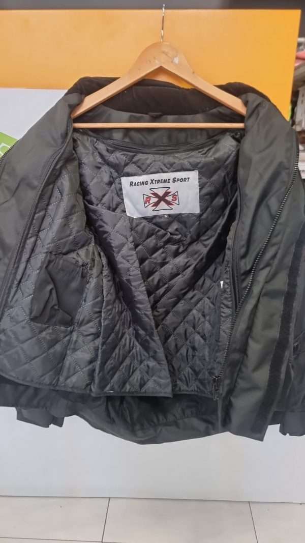 CHAQUETA MOTO LARGA NEGRO RXS T.XS - Imagen 2