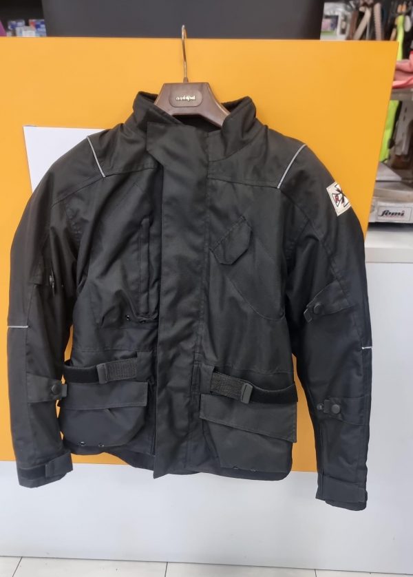 CHAQUETA MOTO LARGA NEGRO RXS T.XS