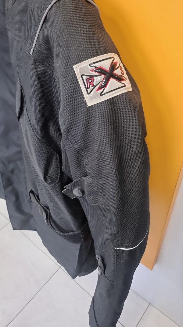CHAQUETA MOTO LARGA NEGRO RXS T.XS - Imagen 3