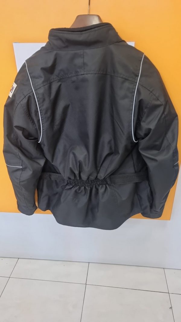 CHAQUETA MOTO LARGA NEGRO RXS T.XS - Imagen 4