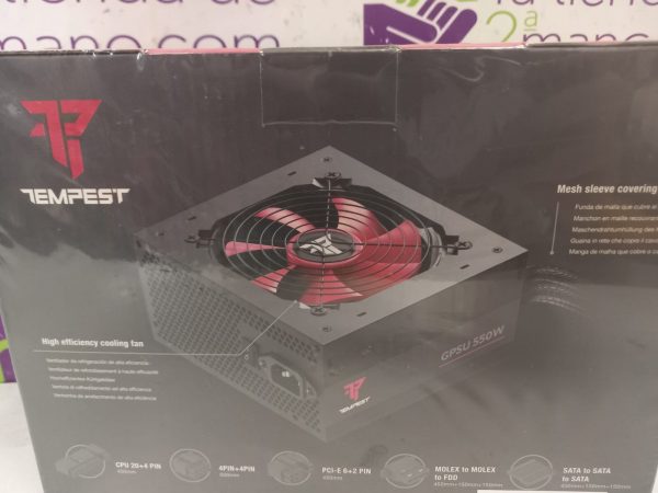 FUENTE ALIMENTACION TEMPEST GPSU 550 W - Imagen 4
