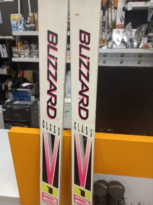 ESQUIS BLIZZARD 12 CARBON R40 185 + BASTONES - Imagen 4