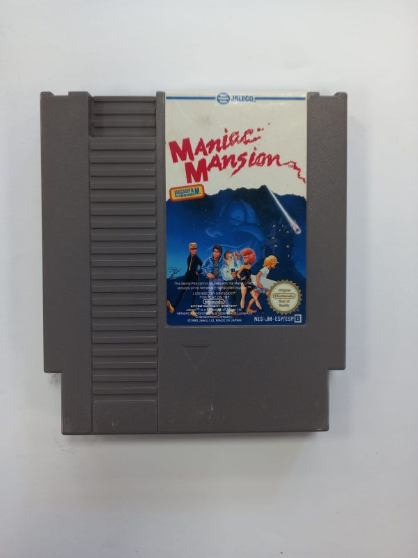 MANIAC MANSION NINTENDO NES