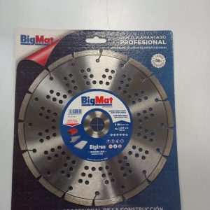 DISCO DE DIAMANTE PROFESSIONAL BIGMAT BIGIRON 230MM