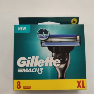 GILLETTE MACH 3 CUCHILLAS XL 8 UNIDADES