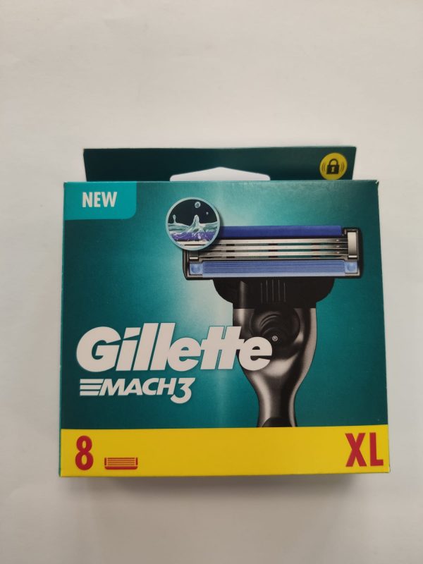 GILLETTE MACH 3 CUCHILLAS XL 8 UNIDADES