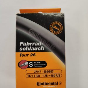 GOMA RUEDA BICICLETA CONTI TUBE TOUR 26 700C 42MM
