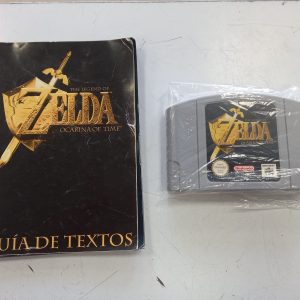 THE LEGEND OF ZELDA OCARINA OF TIME 64 (CARTUCHO+GUIA TEXTO)