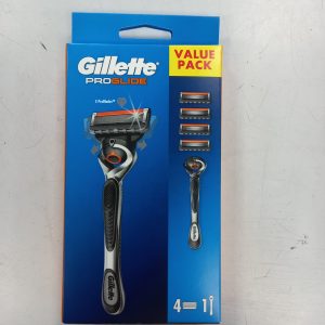 MAQUINILLA DE AFEITAR GILLETE PROGLIDE + 4 CUCHILLAS
