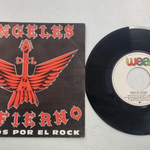 VINILO 7" ANGELES DEL INFIERNO UNIDOS POR EL ROCK