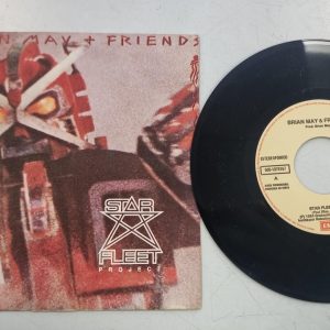 VINILO 7" BRIAN MAY + FRIENDS STAR FLEET