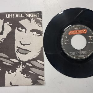 VINILO 7" KISS UH! ALL NIGHT