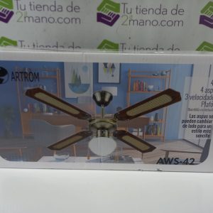 VENTILADOR TECHO ARTROM AWS42 MARRON