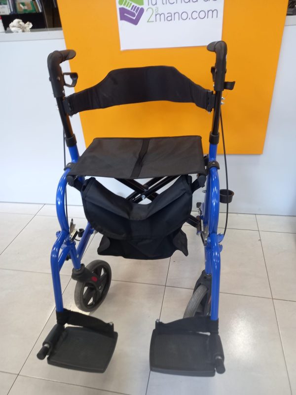 ANDADOR CON RUEDAS Y ASIENTO DESMONTABLE MOBICLINIC