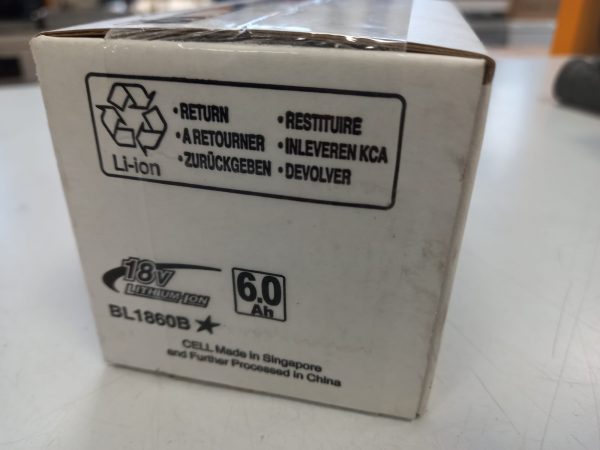 BATERIA MAKITA 18V 6.0AH BL1860B - Imagen 3