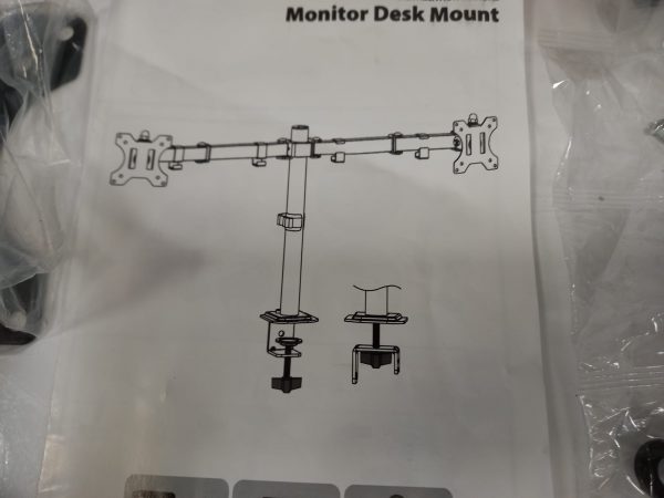 BRAZO DOBLE PARA MONITORES - Imagen 3