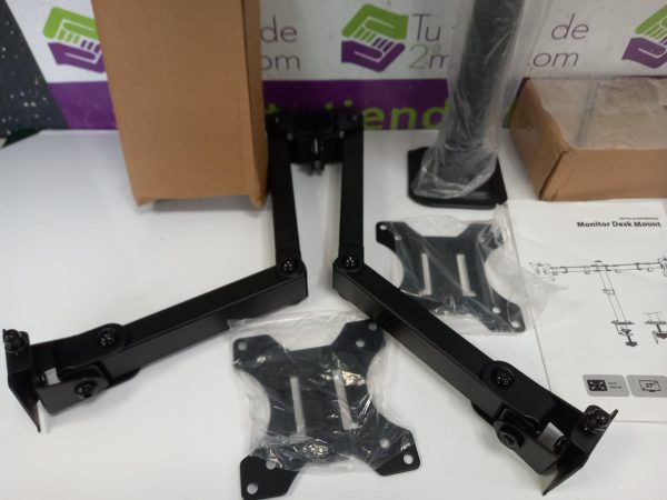 BRAZO DOBLE PARA MONITORES - Imagen 4