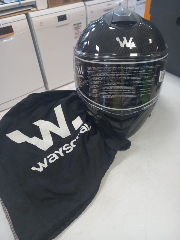 CASCO MOTO INTEGRAL WAYSCRAL ROAD CARBONO T.S - Imagen 2