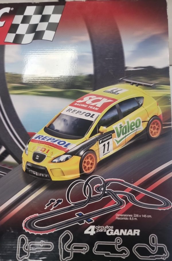 CIRCUITO SCALEXTRIC 1:43 COMPACT TORNADO CHALLENGE - Imagen 2