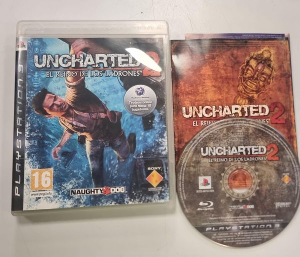 UNCHARTED 2 EL REINO DE LOS LADRONES PS3
