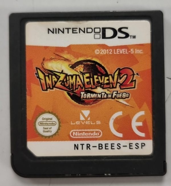 CARTUCHO  INAZUMA ELEVEN 2 TORMENTA DE FUEGO 2DS