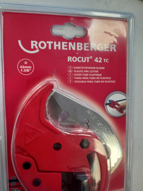 TIJERA CORTATUBOS ROTHENBERGER ROCUT TC42TC - Imagen 2