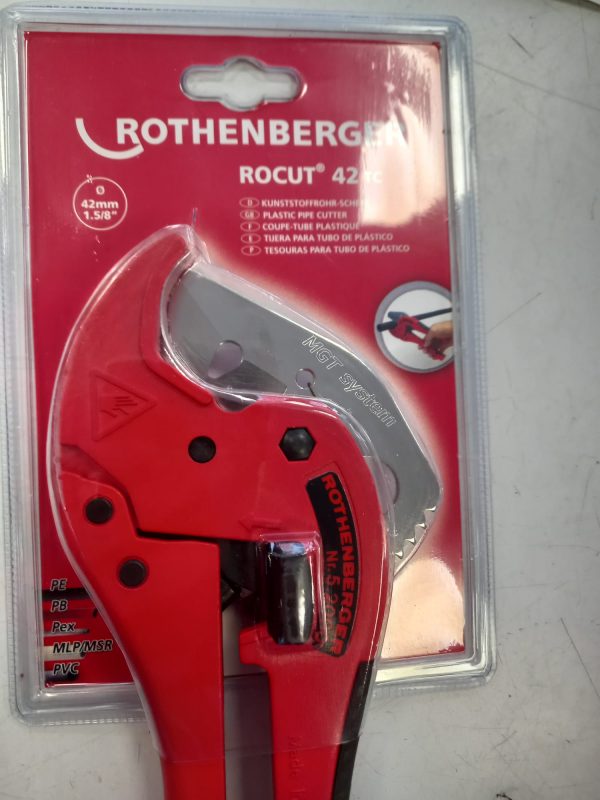 TIJERA CORTATUBOS ROTHENBERGER ROCUT TC42TC - Imagen 3