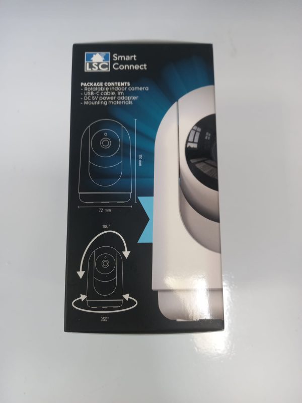 CAMARA VIGILANCIA GIRATORIA WIFI LSC SMART CONNECT - Imagen 2