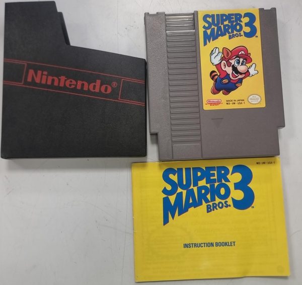 SUPER MARIO BROS 3 NES CARTUCHO