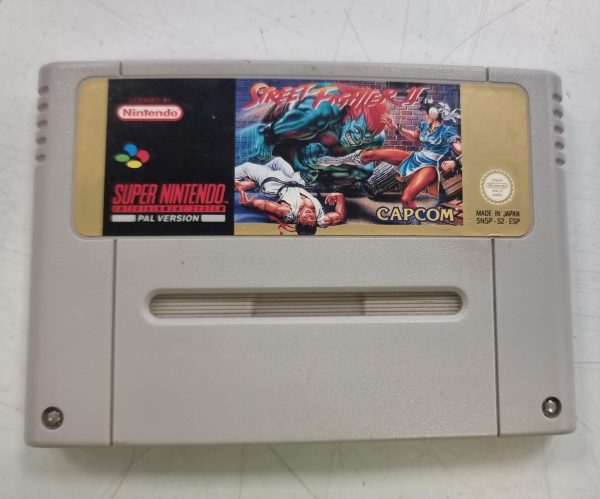 STREET FIGHTER II SNES CARTUCHO