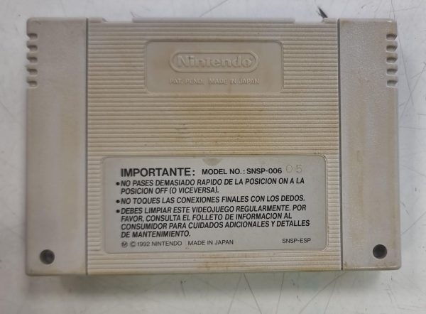 STREET FIGHTER II SNES CARTUCHO - Imagen 4
