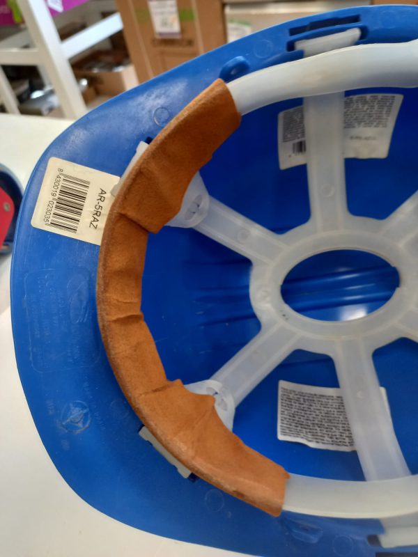 CASCO DE OBRA AZUL - Imagen 3