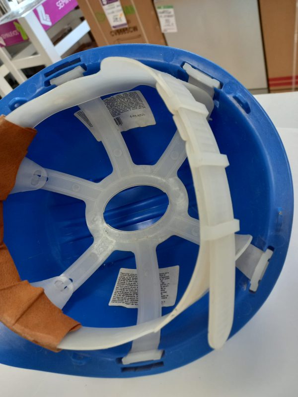 CASCO DE OBRA AZUL - Imagen 4