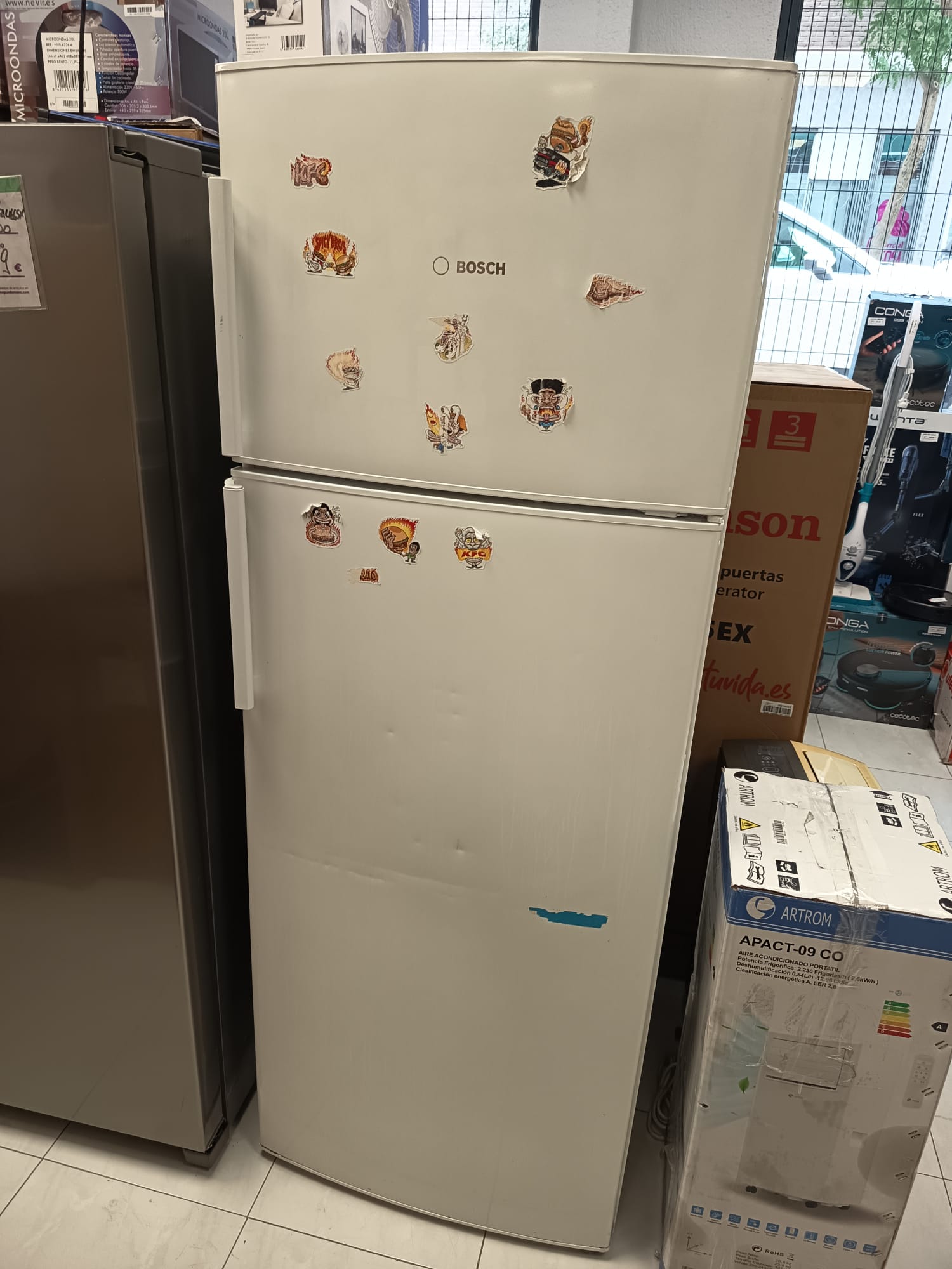 FRIGORIFICO BOSCH KDN46VW 185X70