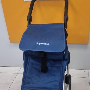 CARRO COMPRA PLAYMARKET AZUL