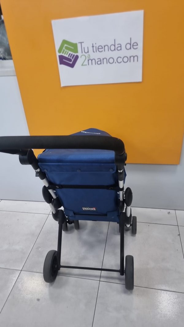 CARRO COMPRA PLAYMARKET AZUL - Imagen 4