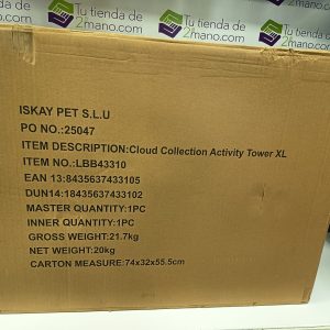 CAMA NIDO TORRE GATO XL LEEBY CLOUD COLLECTION