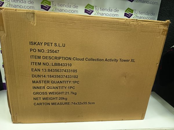 CAMA NIDO TORRE GATO XL LEEBY CLOUD COLLECTION