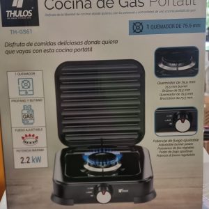 COCINA GAS PORTATIL 1 QUEMADOR  THGS61  THULOS