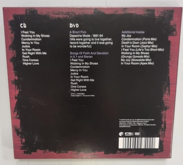 CD DEPECHE MODE SONGS OF FAITH AND DEVOTION - Imagen 4