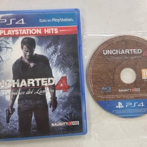 UNCHARTED EL DESENLACE DEL LADRON 4  PS4