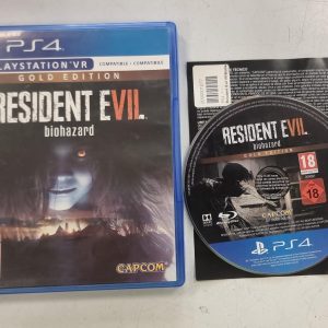 RESIDENT EVIL BIOHAZARD  GOLD EDITION PS4