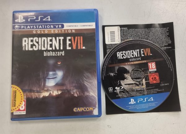 RESIDENT EVIL BIOHAZARD  GOLD EDITION PS4